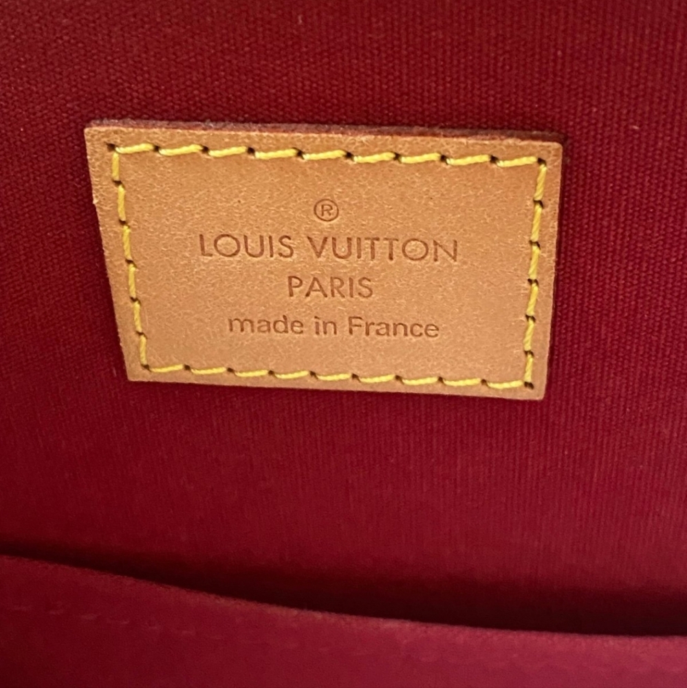 Louis Vuitton Monogram Vernis Alma GM (Rose pop color) - Picture 13 of 17